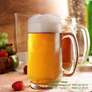 Ly thủy tinh uống bia LG128K