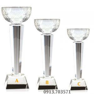 Cúp tô pha lê trao giải thưởng thể thao