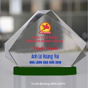 Kỷ niệm chương pha lê tri ân